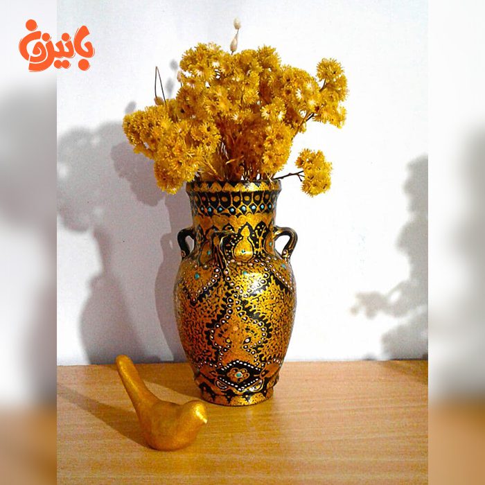 گلدان سفالی دست ساز کد 001