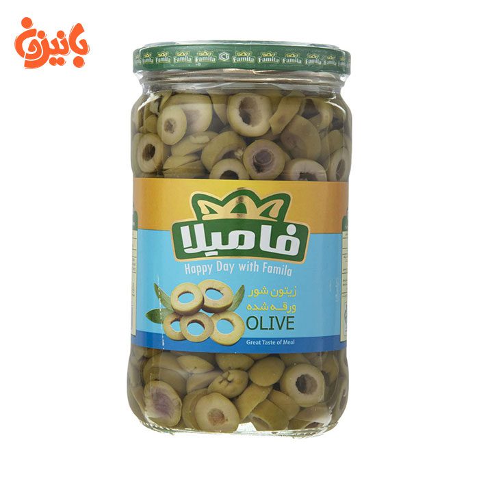 زیتون فامیلا 660 گرم زیتون فامیلا 660 گرم