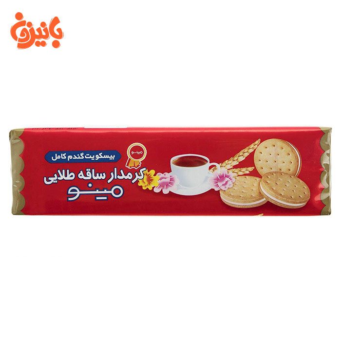 بیسکوئیت کرمدار ساقه طلایی مینو بیسکوئیت کرمدار ساقه طلایی مینو