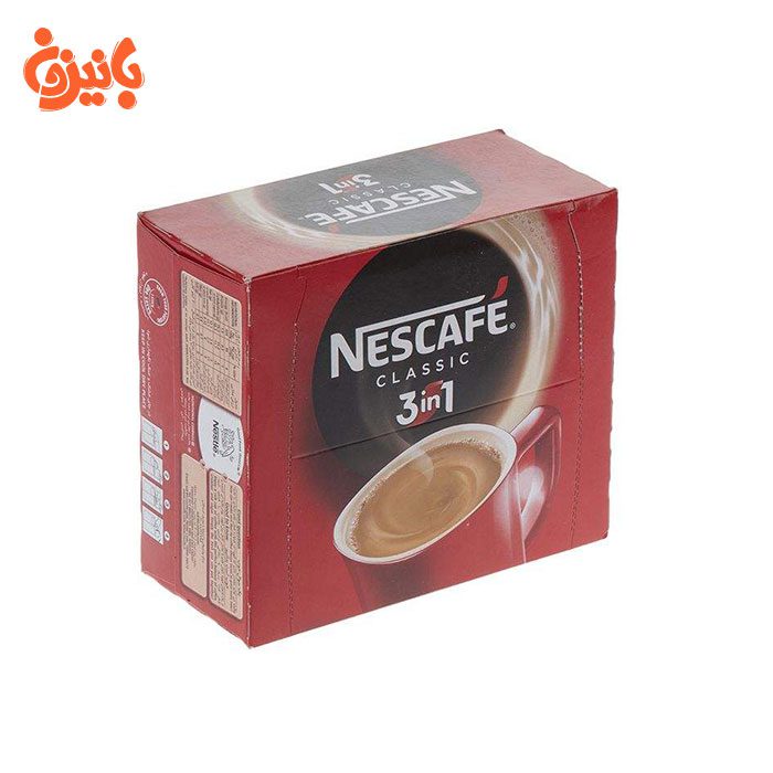قهوه فوری مخلوط 1 × 3 نسکافه بسته 20 عددی قهوه فوری مخلوط 1 × 3 نسکافه بسته 20 عددی