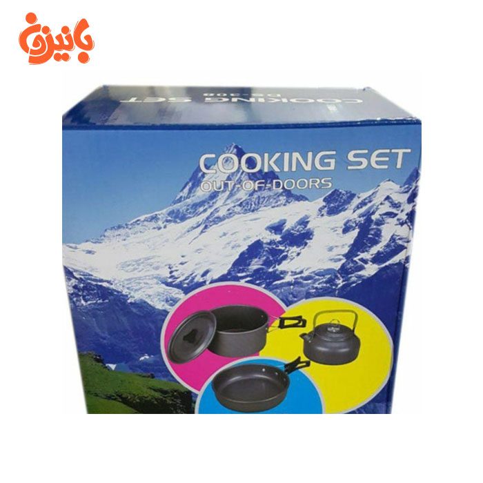 Cooking-set-1 ست ظروف کوهنوردی تفلون