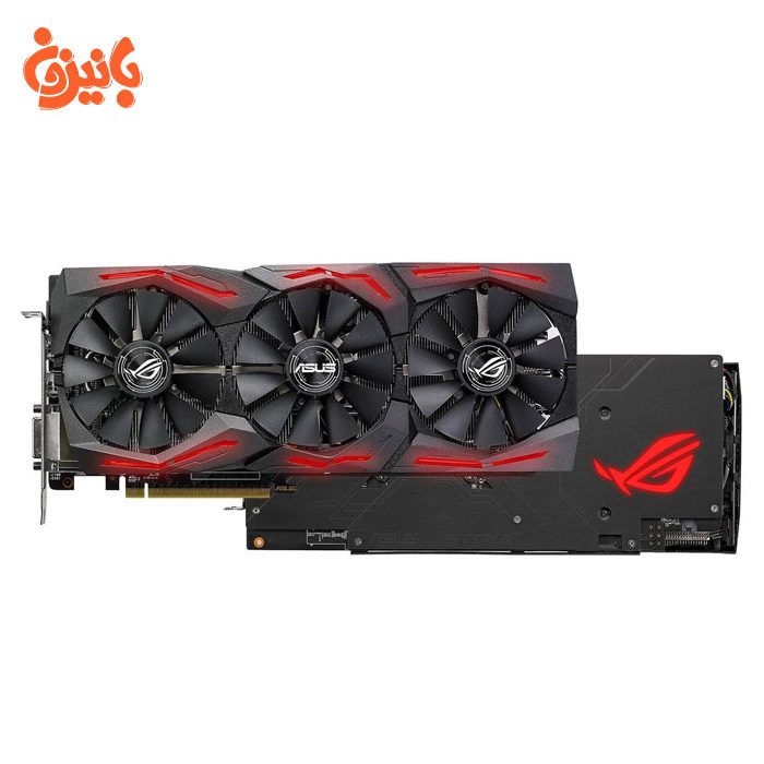 کارت گرافیک ایسوس ROG-STRIX-RX580-O8G-GAMING