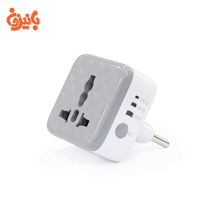 محافظ برق هوشمند تایمردار هادرون مدل P102 محافظ برق هوشمند تایمردار هادرون مدل P102