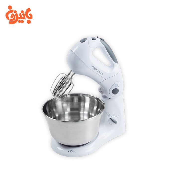 HM145-1479-2 همزن کاسه دار دو موتور سفید عرشیا مدل HM145-1479