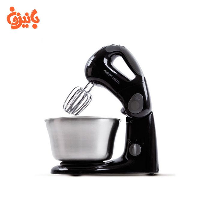 HM145-1656-1 همزن کاسه دار دو موتور مشکی عرشیا مدل HM145-1656