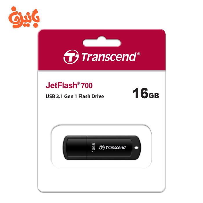 فلش مموری ترنسند JetFLASH 700 16GB USB 3.1